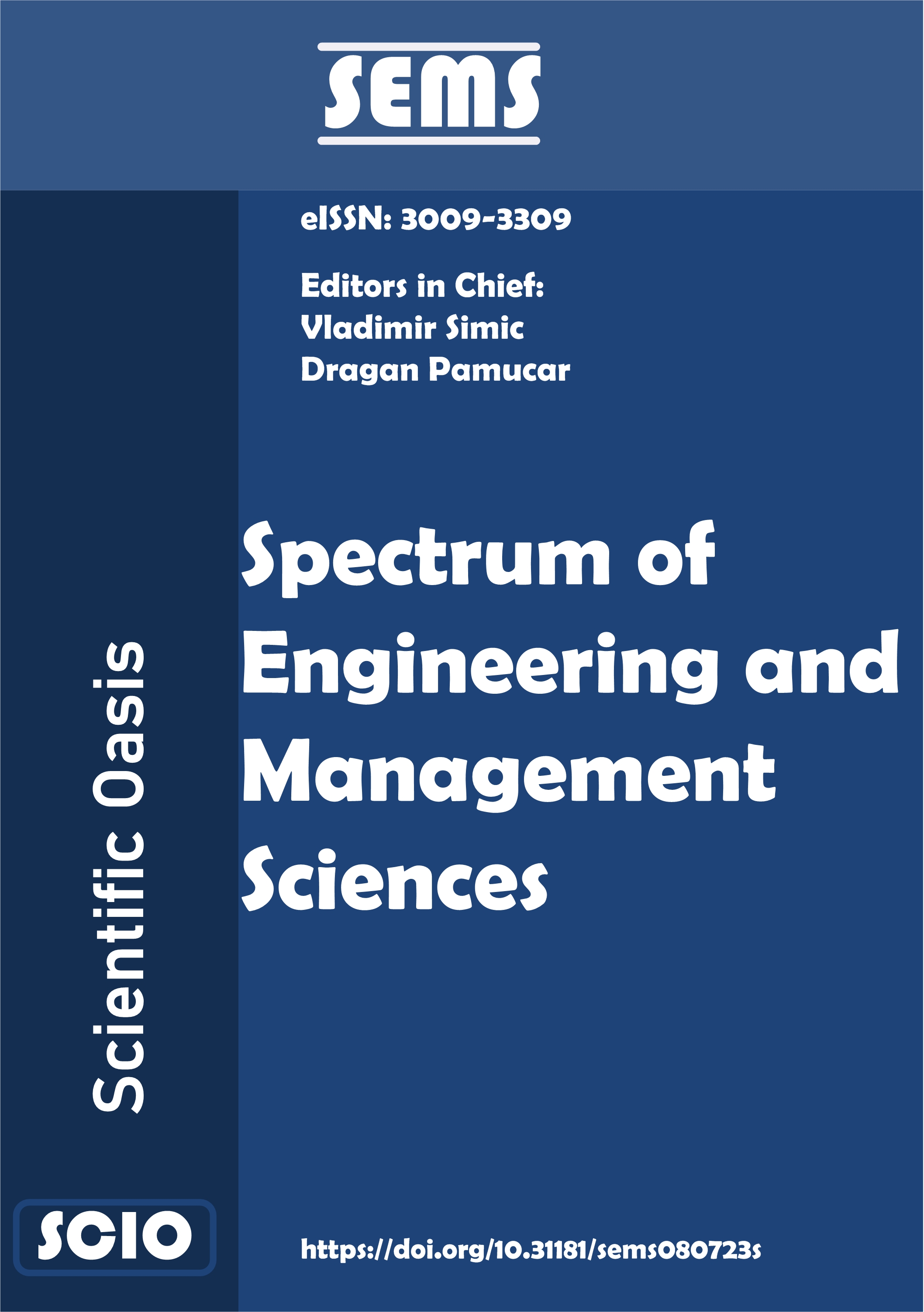 					View Vol. 2 No. 1 (2024): Spectrum of Engineering and Management Sciences
				